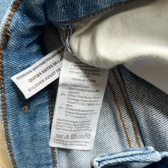 Madewell 10” high rise skinny jeans size 25 - Picture 3 of 4